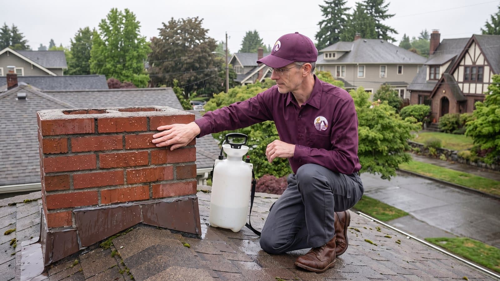 Chimney Waterproofing in Seattle's Wet Climate: What a Repellent Can and Cannot Do